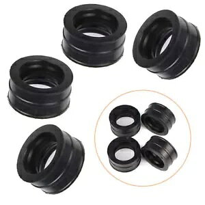 4x Lu^[ Ce[N u[c p z_ VF700 VF750 }Oi C^[Zv^[ ZCo[ 4x Carburetor Intake Boot Replace Fit Honda VF700 VF750 Magna Interceptor Sabre