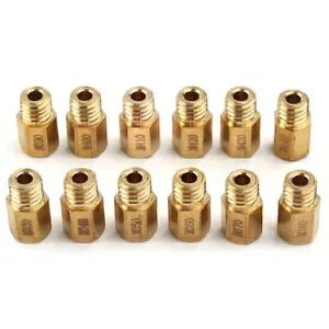 12x I[goC Lu^[ C WFbg Lbg ~Nj VM TM TMX #330-#440 12x Motorcycle Carburetor Main Jets Kit Mikuni VM TM TMX #330-#440