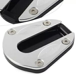 xl TRK 502 T|[gtbgTChX^hL΂v[gLbNX^hpbh For BENELLI TRK 502 Black Support Foot Side Stand Enlarger Plate Kickstand Pad