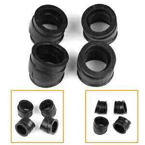 4x Lu^[ Ce[N }jz[h u[c WCg tBbg z_ CB750C CB750F CB750K 4x Carb Carburetor Intake Manifold Boot Joint Fit HONDA CB750C CB750F CB750K