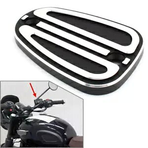 ubN u[L U[o[ }X^[ V_[ fBXN Lbv Jo[ tBbg T100 T120 Speedmaste Black Brake Reservoir Master Cylinder Disc Cap Cover Fit T100 T120 Speedmaste