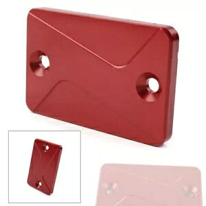 �t�����g�u���[�L���U�[�o�[�t�J�o�[ ���b�h �z���_ TRX 300EX 400EX 450R 450ER ATV �ɓK�� Front Brake Reservoir Fluid Cover Red Fit Honda TRX 300EX 400EX 450R 450ER ATV �y���s�A���i�z