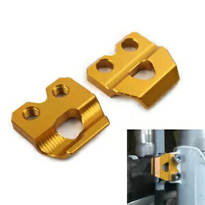 2x ブレーキライン ホースクランプホルダー スズキ RM85 RM125 RMZ250 RMX450Z DRZ400SM に適合 2x Brake Line Hose Clamp Holder Fit Suzuki RM85 RM125 RMZ250 RMX450Z DRZ400SM