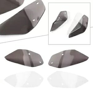 �T�C�h�G�A�t���[�t�����g�K���X�t�����g�K���X BMW R1200GSA R1200GS LC/ADV 2013-2017 Side Airflow Windshield WindScreen For BMW R1200GSA R1200GS LC/ADV 2013-2017 �y���s�A���i�z