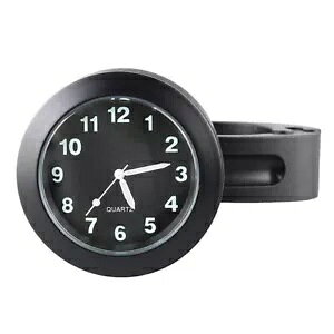 7/8C`I[goCnho[NbN}Ego[NH[cvhjo[T 7/8" Motorcycle Handlebar Clock Mount Bar Quartz Watch Waterproof Universal