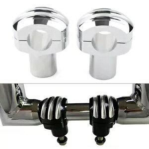 1C` nho[ CU[ Nv n[[ c[O _Ci X|[cX^[ XL \teC N[ɓK 1" Handlebar Riser Clamp Fit Harley Touring Dyna Sportster XL Softail Chrome
