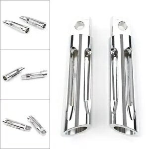 CNC �N���[�� �t�����g �t�b�g�y�O �t�b�g���X�g �n�[���[ �c�[�����O �X�|�[�c�X�^�[ �_�C�i �\�t�e�C���ɓK�� CNC Chrome Front Foot Pegs Footrest Fit Harley Touring Sportster Dyna Softail �y���s�A���i�z
