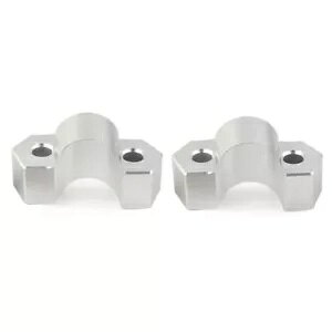 28 ~[gnho[CU[NbvA_v^[ BMW F750 GS F 850 GS 18-2020 Vo[ 28mm Height Handlebar Riser Clip Adapter For BMW F750 GS F 850 GS 18-2020 Silver