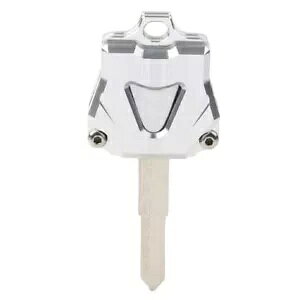 �V���o�[ �L�[�V�F���P�[�X�J�o�[ ���}�n YZF R1 1998-18 R6 1999-18 MT-07/MT09 2018 �ɓK�� Silver Key Shell Case Cover Fit Yamaha YZF R1 1998-18 R6 1999-18 MT-07/MT09 2018 �y���s�A���i�z