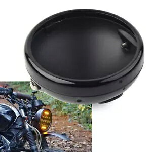 I[goC 7 C` tg LED wbhCgtnEWOuPbgvJo[ Motorcycle 7" Inch Front LED Headlight Mounting Housing Bracket Lamp Cover