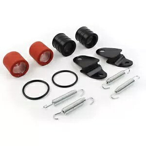 �r�C�}�t���[�W���C���g�K�X�P�b�g�X�v�����O�X�e�C�L�b�g���}�n�o���V�[ 350 YFZ350 87-06 Exhaust Muffler Joint Gasket Spring Stay Kit For Yamaha Banshee 350 YFZ350 87-06