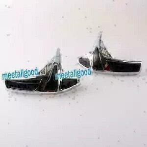 Goldwing N[ ThobO tg XJbt veN^[ z_ 2001-2011 GL1800p Goldwing Chrome Sadlebag Front Scuff Protectors For Honda 2001-2011 GL1800