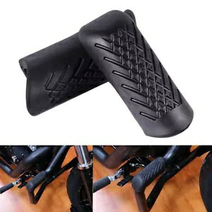 ubN GW K[h NbV o[ o[ Jo[ n[[ X|[^[ _Ci XL883 XL1200 ɓK Black Engine Guard Crash Bar Rubber Covers Fit Harley Sporter Dyna XL883 XL1200