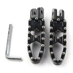 �I�[�g�o�C���C�h�t�b�g�y�OMX�X�^�C���n�[���[�X�|�[�c�O���C�hFLSB�X�g���[�g�{�u2018-19�p Motorcycle Wide Foot Peg MX Style for Harley Sport Glide FLSB Street Bob 2018-19 �y���s�A���i�z