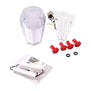 LED e[Cg u[L ^[ VOi v z_ VhE GA 750 2004-2007 NAɓK LED Tail Light Brake Turn Signal Lamp Fit HONDA SHADOW AERO 750 2004-2007 Clear
