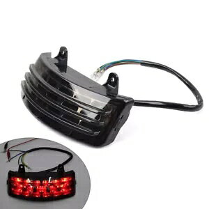 LED AgCo[^[VOie[Cgn[[[hXg[gOChcA[p LED Rear Tri-Bar Turn Signal Tail light For Harley Road Street Glide Tour