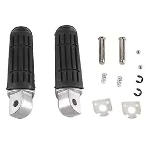 ���A�t�b�g�y�O �t�b�g���X�g ���}�n FJR 1300 FZ1 FZ400 FZ6 FZ6R XJR400 �u���b�N Rear Foot Pegs Footrests Fit YAMAHA FJR 1300 FZ1 FZ400 FZ6 FZ6R XJR400 Black �y���s�A���i�z