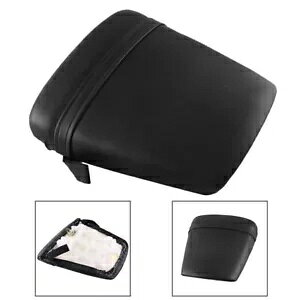 㕔ȃNbVsIpbhubN}n YZF R6 1998-2002 Rear Passenger Seat Cushion Pillion Pad Black For Yamaha YZF R6 1998-2002