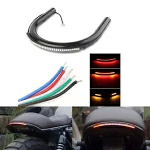 230mm JtF[T[t[ t[vgbJ[ GhV[g[v[WLED^[u[LCg 230mm Cafe Racer Frame Hoop Tracker End Seat Loop Large & LED Turn Brake Light