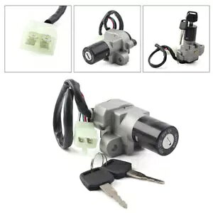 �C�O�j�b�V�����X�C�b�`���b�N �L�[�Z�b�g�t�� �X�Y�L GSX750 1989-1997 VX800 1990-1996�p Ignition Switch Lock W/ Key Set for Suzuki GSX750 1989-1997 VX800 1990-1996