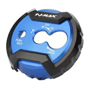 u[L[Jo[_΃LbvbNANZT[}n NMAX 155 2015 2016 oCNɓK Blue Key Cover Ignition Cap Lock Accessories Fit Yamaha NMAX 155 2015 2016 Bike