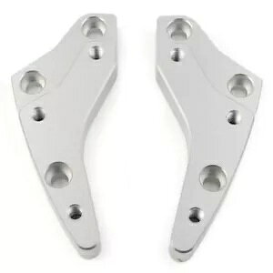 Vo[ nho[ CU[ }Eg Nv A_v^[ Lbg BMW K1600GT ABS K1600GTLp Silver Handlebar Riser Mount Clamp Adapters Kit For BMW K1600GT ABS K1600GTL