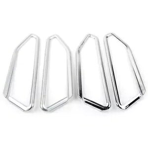 N[tgtHOCgуgANZgz_S[hEBOGL1800 18-up Chrome Front Fog Light Eyebrow Trim Accents For Honda Goldwing GL1800 18-up