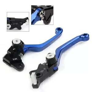 CNC s{bg u[L Nb` o[ u[ z_ XR250 1995-2007 XR400 A~jE 2  CNC Pivot Brake Clutch Levers BLUE Fit Honda XR250 1995-2007 XR400 Aluminum 2PCS