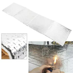 �t�F�A�����O�v���O���[�h�q�[�g�V�[���h�J�o�[���ȔS���V�[�g�v���e�N�^�[�t�B�b�gATV�o�C�N Fairing Pre Grade Heat Shield Cover Self Adhesive Sheet Protector Fit ATV Bike