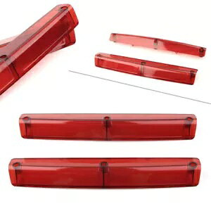 1 �y�A�̃T�C�h���C�g���b�h�����Y�J�o�[ Harley Touring FLHTC Tour Pack Pak �g�����N�p 1 Pair Side Light Red Lens Covers for Harley Touring FLHTC Tour Pack Pak Trunk �y���s�A���i�z