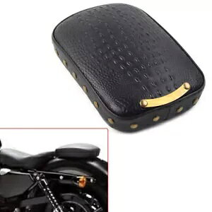 ȃANbVV[g 8 TNVJo[tBbgn[[{o[N[U[`bp[ Passenger Rear Cushion Seat 8 Suction Cover Fit Harley Bobber Cruiser Chopper