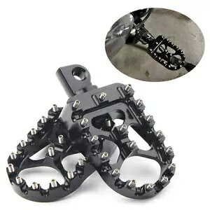 ���C�h�t�b�g�y�O MX �X�^�C���t�B�b�g Harley Dyna Sportster Iron 883 Fatboy Bobber Motor Wide Foot Peg MX Style Fit Harley Dyna Sportster Iron 883 Fatboy Bobber Motor �y���s�A���i�z