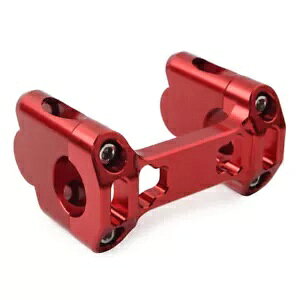 CNC CU[ nho[ Nbv A_v^[ BMW R1200GS LC / Ahx`[ 14-20 bh CNC Height Riser Handlebar Clip Adapter For BMW R1200GS LC / Adventure 14-20 Red