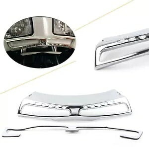 1x クロームヘッドライト下部グリルトリム ホンダ ゴールドウィング GL1800 2001-2011用 1x Chrome Headlight Lower Grill Trim For Honda Goldwing GL1800 2001-2011