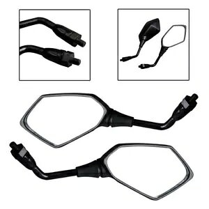 I[goCEAr[ECO~[tBbg Kawasaki Z1000 Z750 ER6N Motorcycle Left & Right Rear View Wing Mirrors Fit Kawasaki Z1000 Z750 ER6N