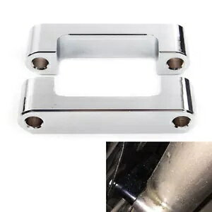 21C` tF_[ A_v^[ uPbg n[[ c[O [hLO FLHR FLTR 1996-13 N[ɓK 21" Fender Adapter Bracket Fit Harley Touring Road King FLHR FLTR 1996-13 Chrome