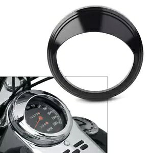 5C` Xs[h[^[Q[W x[Jo[ gOoCU[ n[[[hOChJX^p 5" Speedometer Gauge Bezel Covers Trim Ring Visor For Harley Road Glide Custom