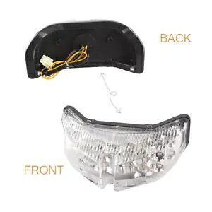 LED �u���[�L�^�[���V�O�i���X�g�b�v�e�[�����C�g���}�n FZ1 FZ8 2006-2011 2012 �N���A LED Brake Turn Signals Stop Tail light Fit Yamaha FZ1 FZ8 2006-2011 2012 Clear �y���s�A���i�z