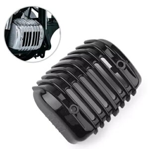 �u���b�N �d�����M�����[�^�[ �J�o�[ �t�F�A�����O �n�[���[ �\�t�e�C�� FXS FXSB FLSTSB �ɓK�� Black Voltage Regulator Cover Fairing Fit Harley Softail FXS FXSB FLSTSB