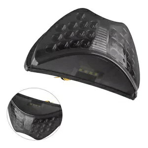 ̌^ LED e[Cg ^[VOi e[v tBbg HONDA CBR600F/F4/F4i ubN Integrated LED Taillight Turn Signals Tail lamp Fit HONDA CBR600F/F4/F4i black