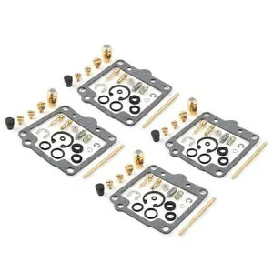 4 ZbgLu^[YCč\zLbgtBbg gs850 gs850g gs850gl gs850gt 80-83 4 sets CARBURETOR CARB REPAIR REBUILD KIT fit gs850 gs850g gs850gl gs850gt 80-83