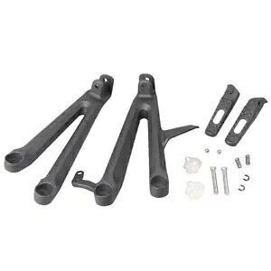 �㕔����ȃt�b�g�y�O �t�b�g���X�g�u���P�b�g �z���_ CBR 1000RR 2004-2007 �ɓK�� Rear Passenger Foot Pegs Footrest Bracket Fit Honda CBR 1000RR 2004-2007 �y���s�A���i�z