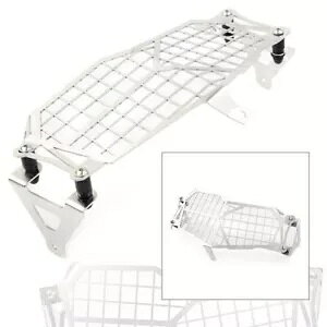 �V���o�[ �t�����g �w�b�h���C�g �K�[�h �O���� �v���e�N�^�[ BMW F750GS F850GS 18-19 �ɓK�� Silver Front Headlight Guard Grill Protector Fit BMW F750GS F850GS 18-19 �y���s�A���i�z