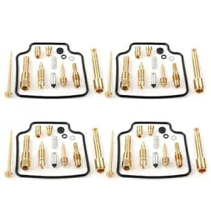 4 Zbg Lu^[ rhLbg WFbgj[h tBbg z_ CB750 ZutBteB RC42 92-08 4 SET Carburetor Rebuild Kit Jet Needle Fit Honda CB750 Seven Fifty RC42 92-08