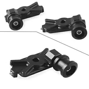CNC XCOA[ Xv[ A_v^[ }Eg uPbg JTL jW 250 300 ubN CNC Swingarm Spool Adapters Mounts Bracket Fit Kawasaki Ninja 250 300 Black
