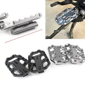 �t�����g�t�b�g�y�O �t�b�g�y�O BMW R Nine T Scrambler 2016-2017 �u���b�N/�`�^���ɓK�� Front Footpegs Foot Pegs Fit BMW R Nine T Scrambler 2016-2017 Black/Titanium �y���s�A���i�z