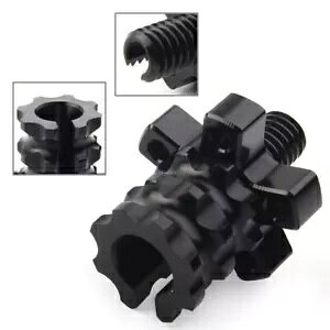 Nb`u[Lo[P[uAWX^[lW M8 8 ~[gI[goC_[goCN Black Clutch Brake Lever Cable Adjuster Screw M8 8MM Thread Motorcycle Dirt Bike
