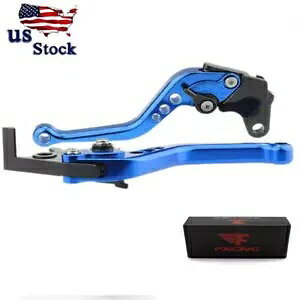 u[}n YFM700 v^[ 700R 2008-2018 I[goCu[LNb`o[V[g Blue For Yamaha YFM700 Raptor 700R 2008-2018 Motorcycle Brake Clutch Lever Short