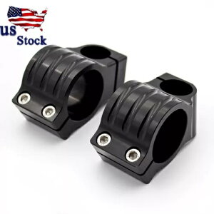 I[goCpNbvI NbvIwbhNv nho[ 43mm M[ubN Motorcycle Replacement Clip ons Clip on Head Clamp Handlebar 43mm Regular Black