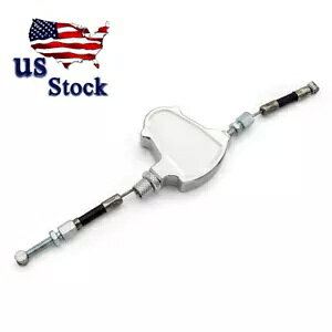 CNC X^gNb`vP[uo[XYL RMZ250/RMZ450 2004 2004-2016 Vo[ CNC Stunt Clutch Pull Cable Lever For Suzuki RMZ250/RMZ450 2004 2004-2016 Silver